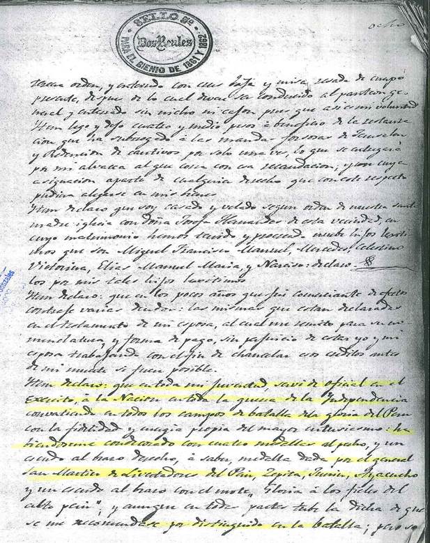 TESTAMENTO DE DON NARCISO TUDELA